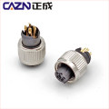 IP67 3 4 5 6 pin M12 C Code Male Female Injection-molded Connector for PVC PUR Cable